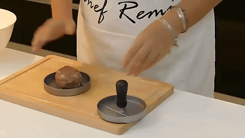 Molde Prensa Para Hamburguesas En Alumin